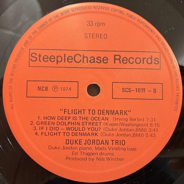 Amazon | ○LP Duke Jordan/Flight to Denmark scs1011